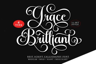 Grace Brilliant Font: Elegant Typography for Creative Projects
