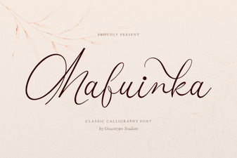 Mafuinka Font: a Stylish and Creative Typeface for Modern Design