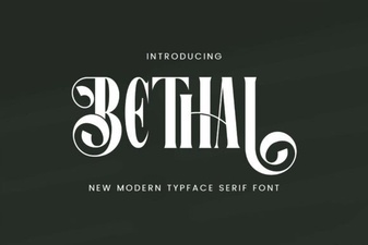 Behal Font: a Modern Typeface for Creative Design Projects